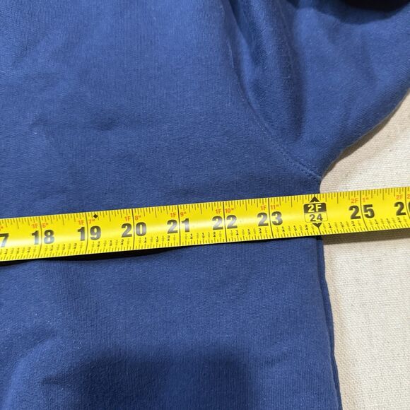 Vintage Nascar Lowes Jimmy Johnson Racing Blue Polyester Mens Pullover AP Action - Picture 6 of 6